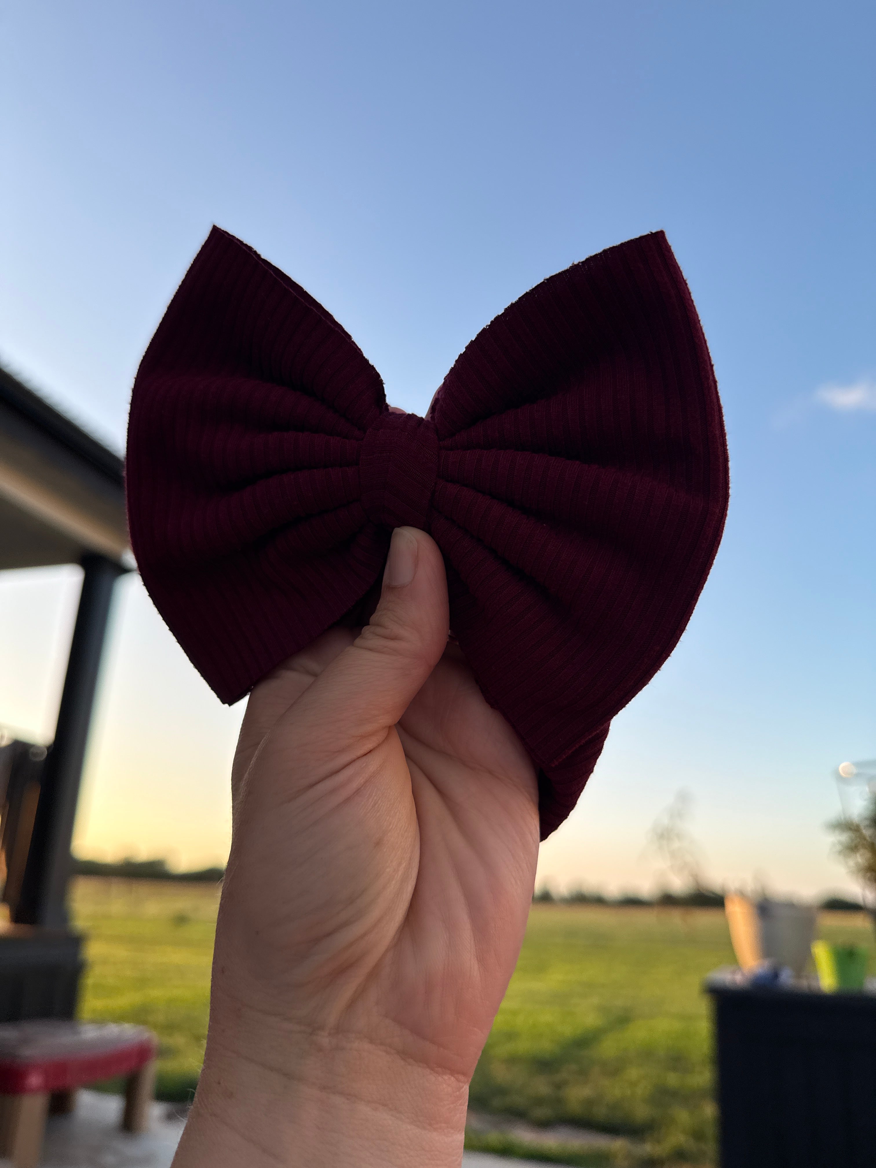 Maroon Headwrap