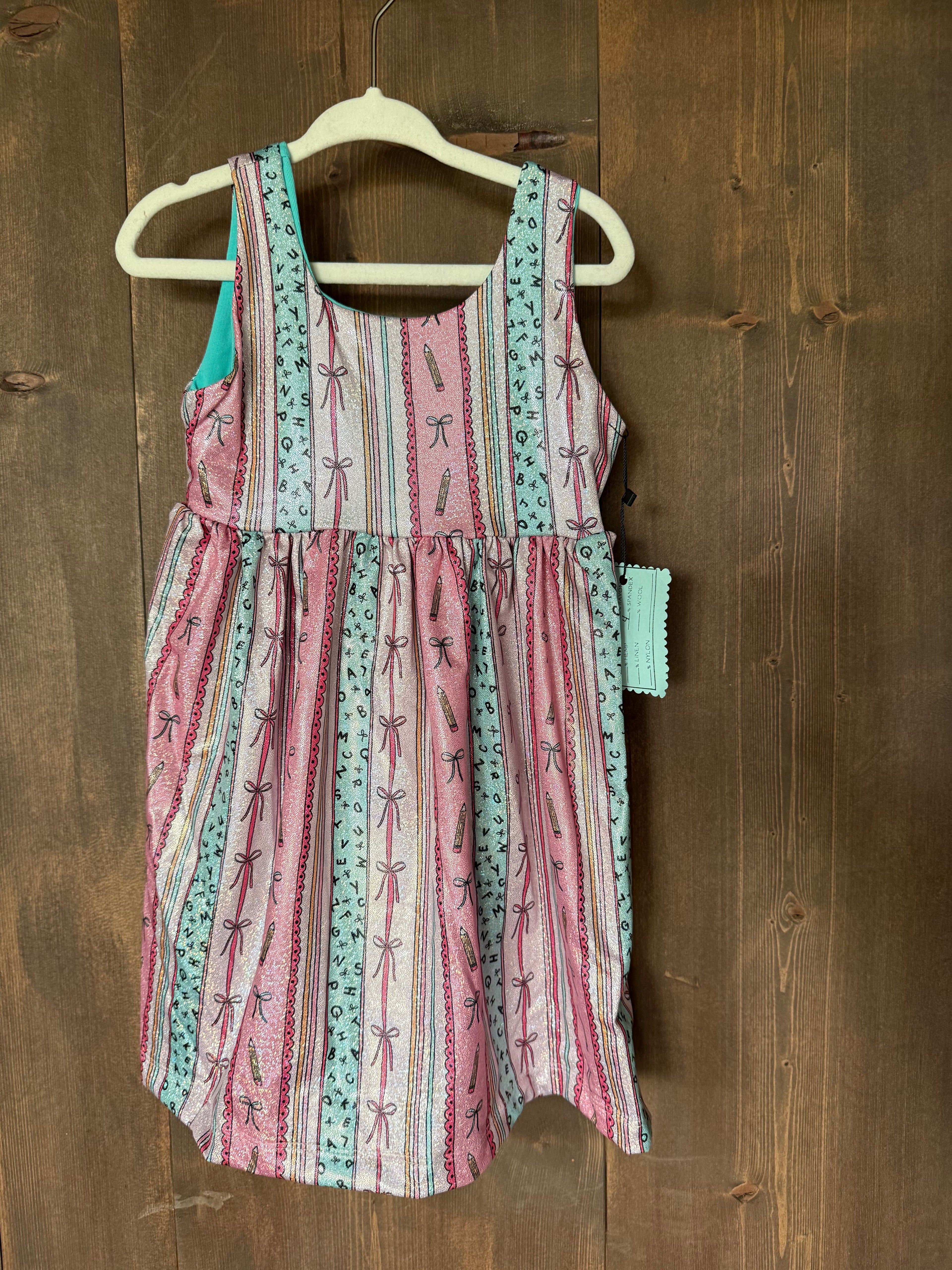 Back to School Tank Dress