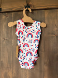 RWB Rainbow Leotard