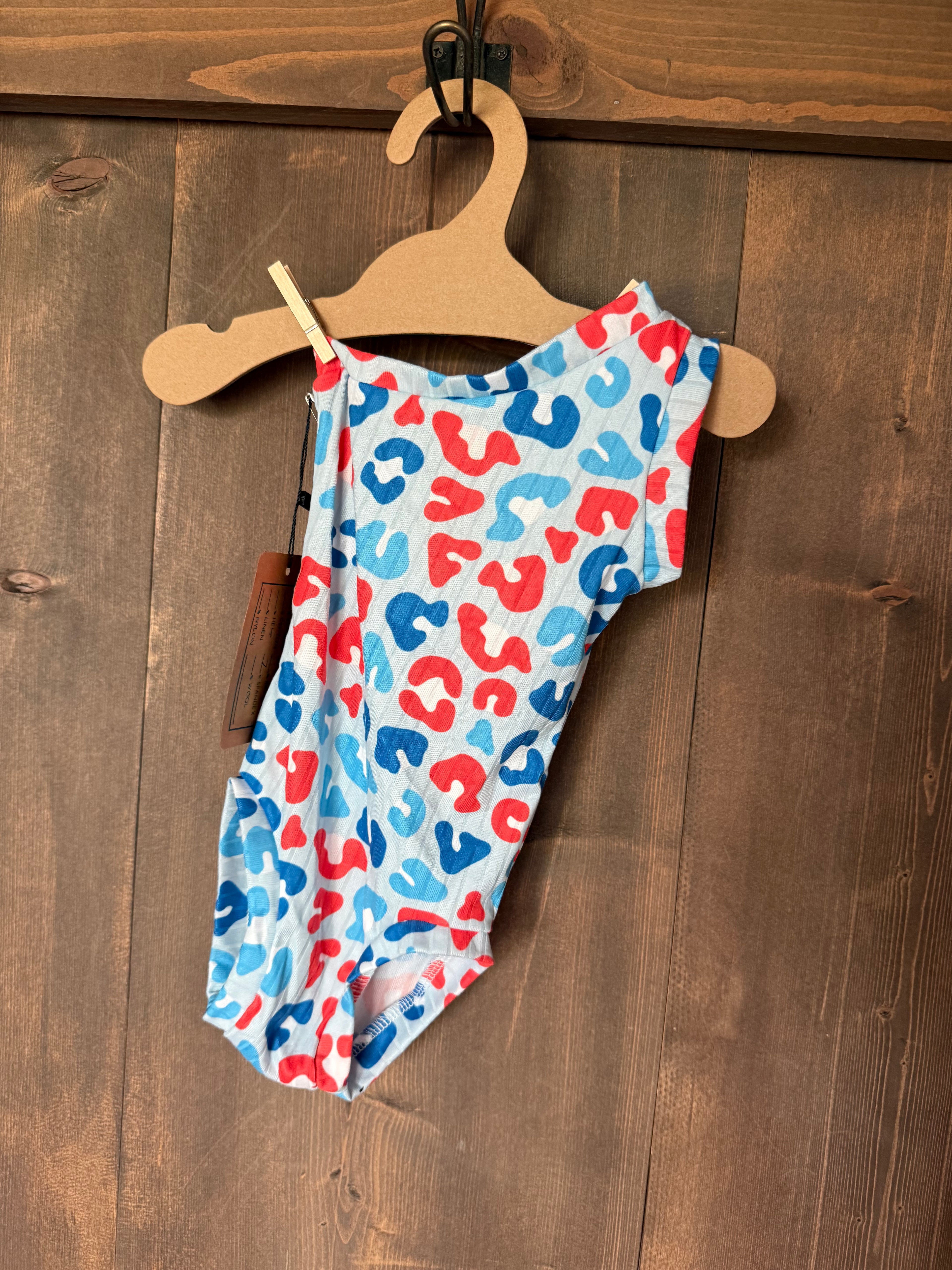 RWB Leopard Leotard